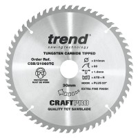 Trend CSB/21060TC Craft 210mm X 60t X 30mm X 1.8 DCS7485 £29.78